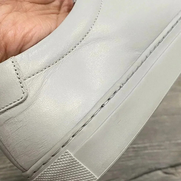 COMMON PROJECTS Men’s EU 41 US 8 Original Achilles Leather Sneakers Gray‎ - Picture 15 of 16